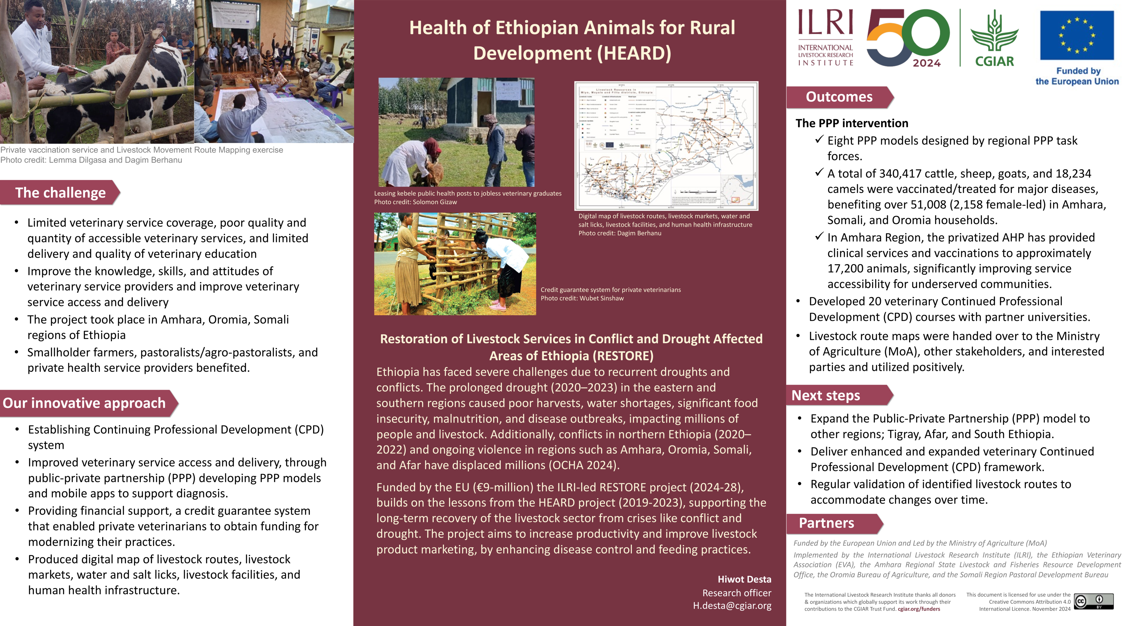 Health of Ethiopian Animals for Rural Development (HEARD)