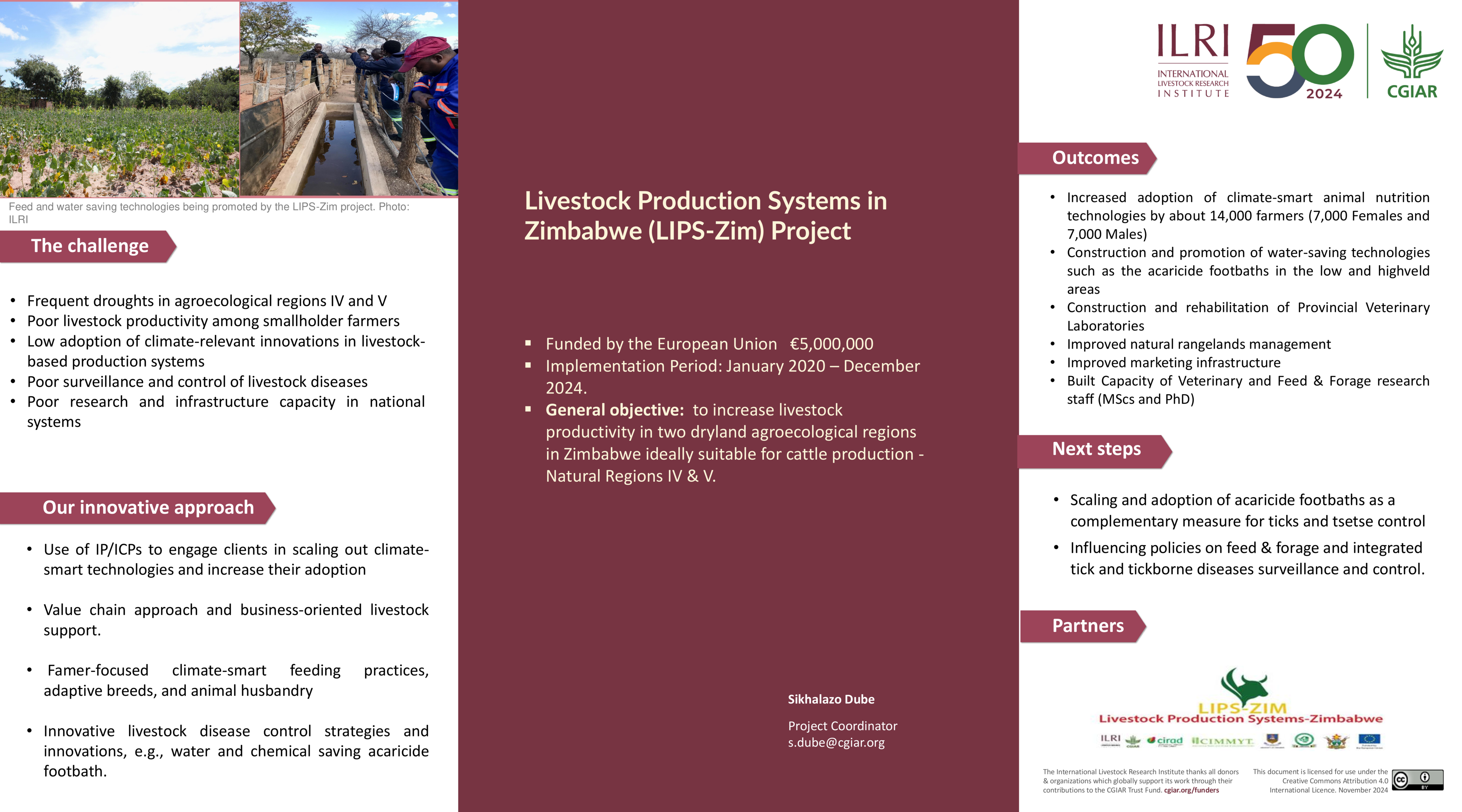 Livestock Production Systems in Zimbabwe (LIPS-Zim) Project