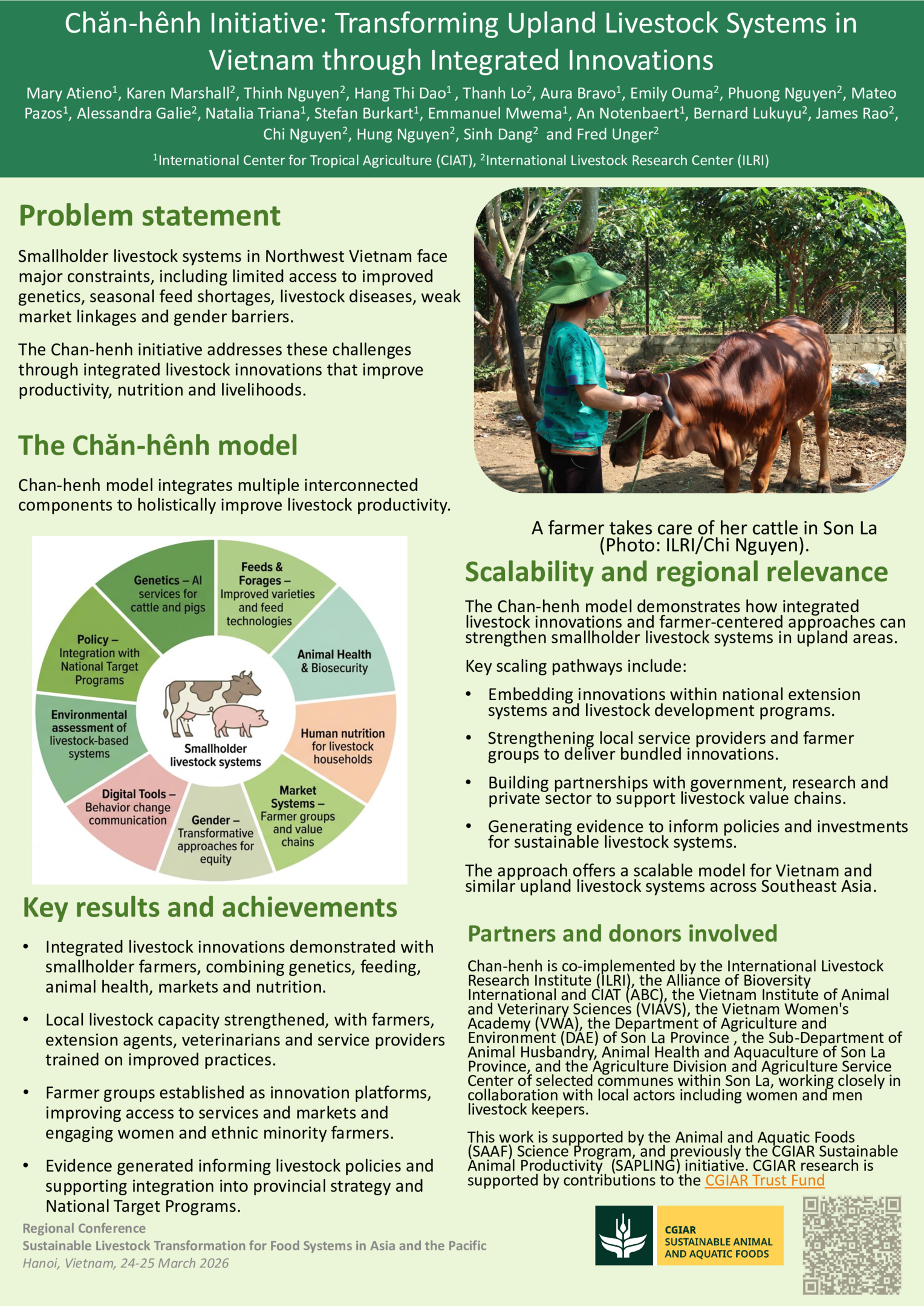 Chăn-hênh Initiative: Transforming upland livestock systems in Vietnam through integrated innovations