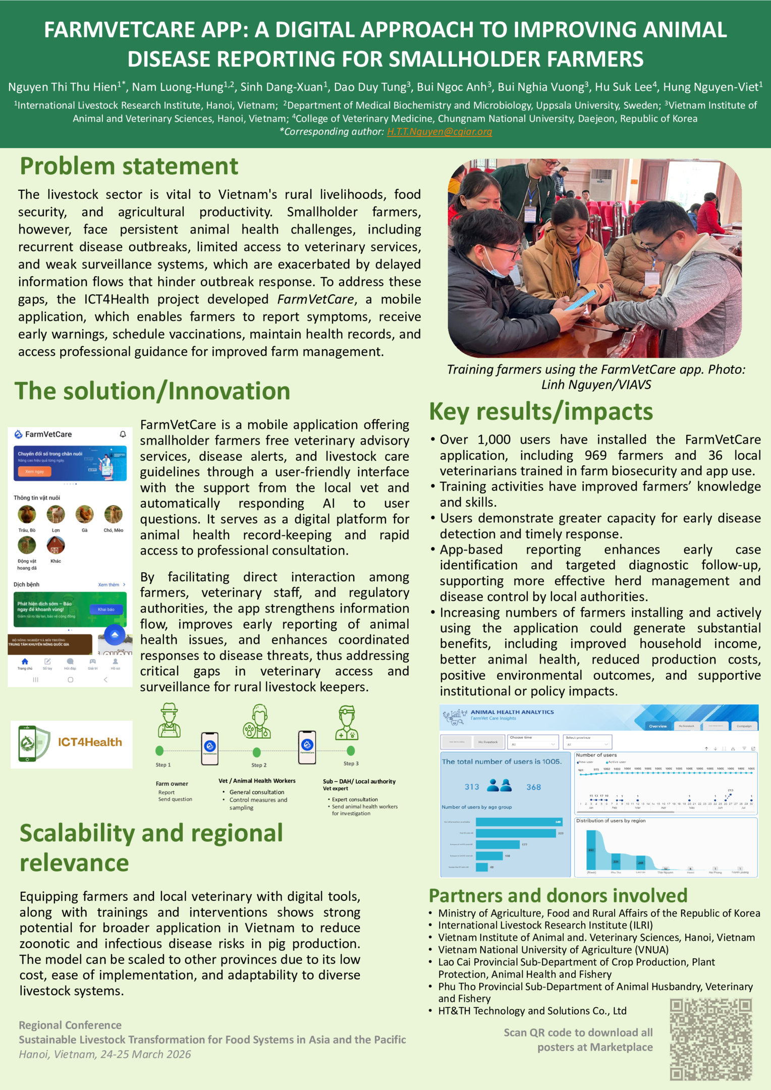 FarmVetCare app: A digital approach to improving animal disease reporting for smallholder farmers