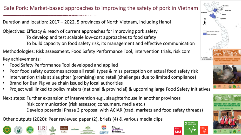 Safe Pork: Market-based approaches to improving the safety of pork in Vietnam