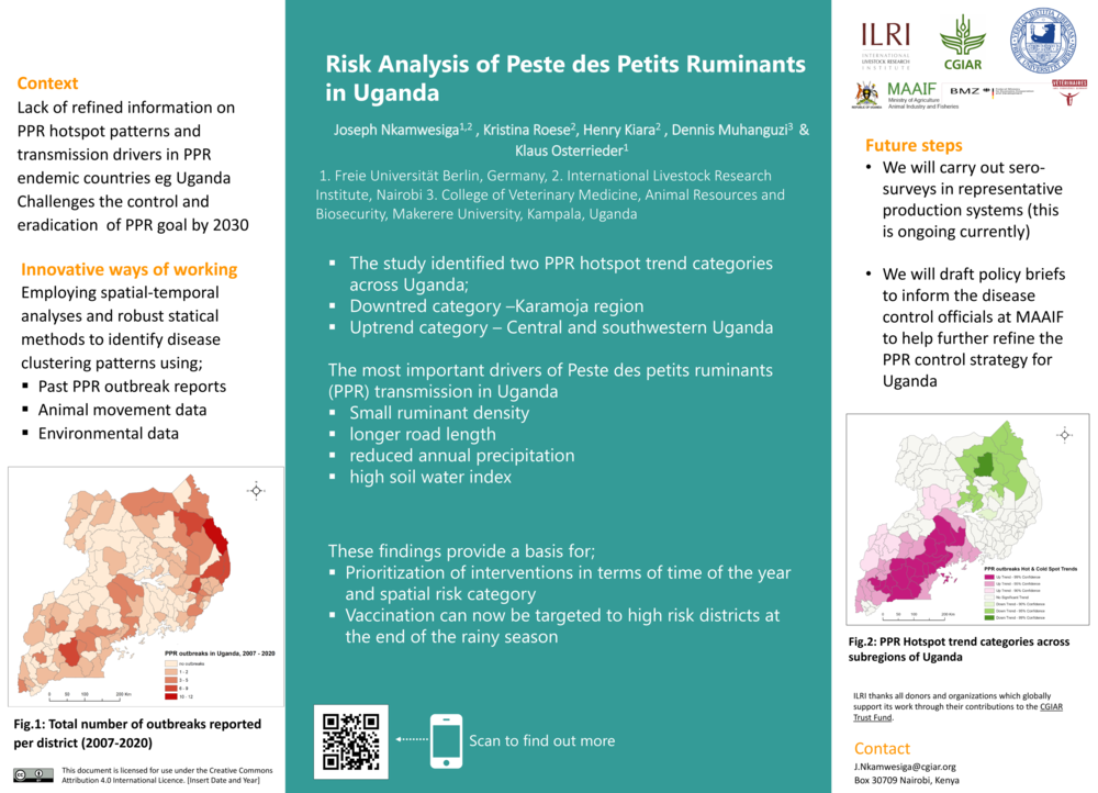 Risk Analysis of Peste des Petits Ruminants  in Uganda